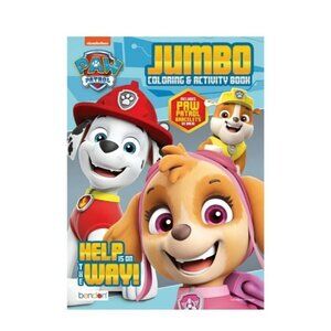 nickelodeon PAW PATROL Jumbo Coloring Book, Help is on the Way, Bendon 2022